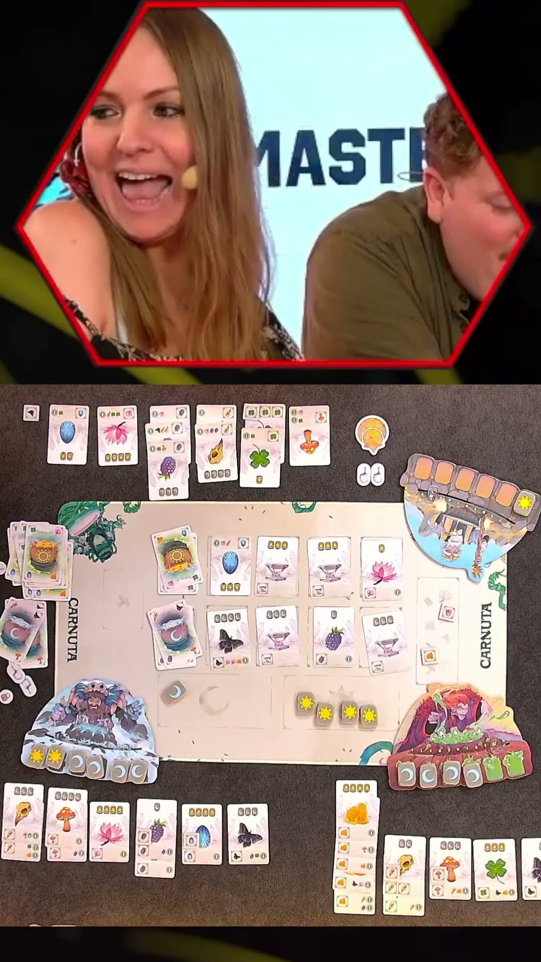FAUCILLE !!! On en peut plus !! 🤬☀️🌙 #masterj2s #carnuta #bestof #jeudesociété #boardgames